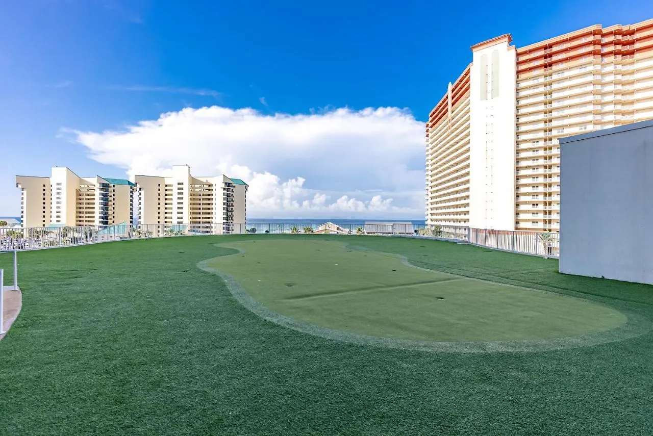 Luxurious 4 Bedroom Condo! Gulf Views! Sleeps 10 & Easy Beach Access! By Dolce Vita Getaways Pcb Panama City Beach