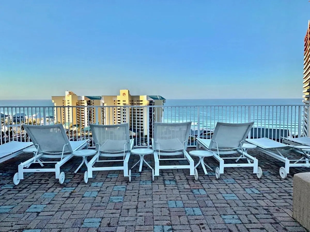 Lägenhet Luxurious 4 Bedroom Condo! Gulf Views! Sleeps 10 & Easy Beach Access! By Dolce Vita Getaways Pcb Panama City Beach